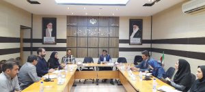 دیدار رئیس هیات ورزشهای نابینایان و کم بینایان استان فارس با فرماندار شهرستان استهبان