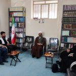قیروکارزین/به مناسبت آغاز سال جدید مرادی رئیس بهزیستی شهرستان به همراه تعدادی از کارکنان با حجت الاسلام والمسلمین صداقت، امام جمعه شهرستان قیروکارزین دیدارو گفتگو کردند.